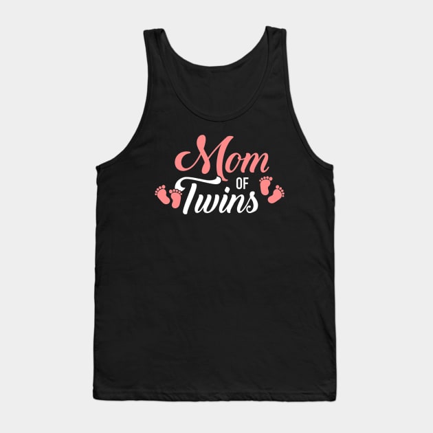 Mom of Twins Tank Top by tabbythesing960